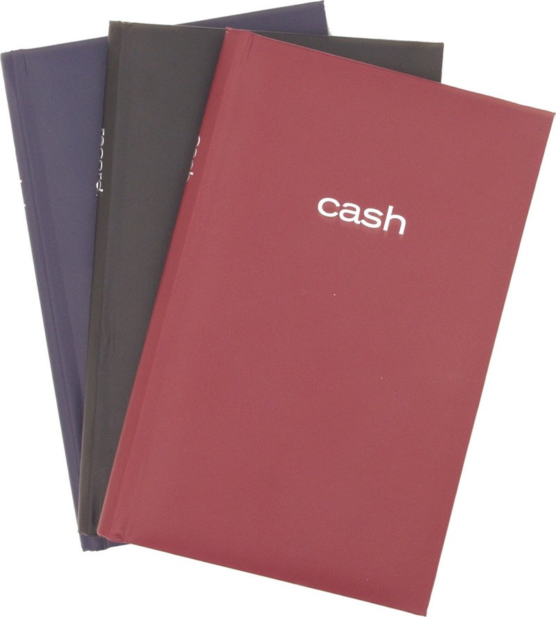 Mead Cash Book - 7-15/16 x 5-1/8 inches - 144 Pages- Assorted colors - Image 1